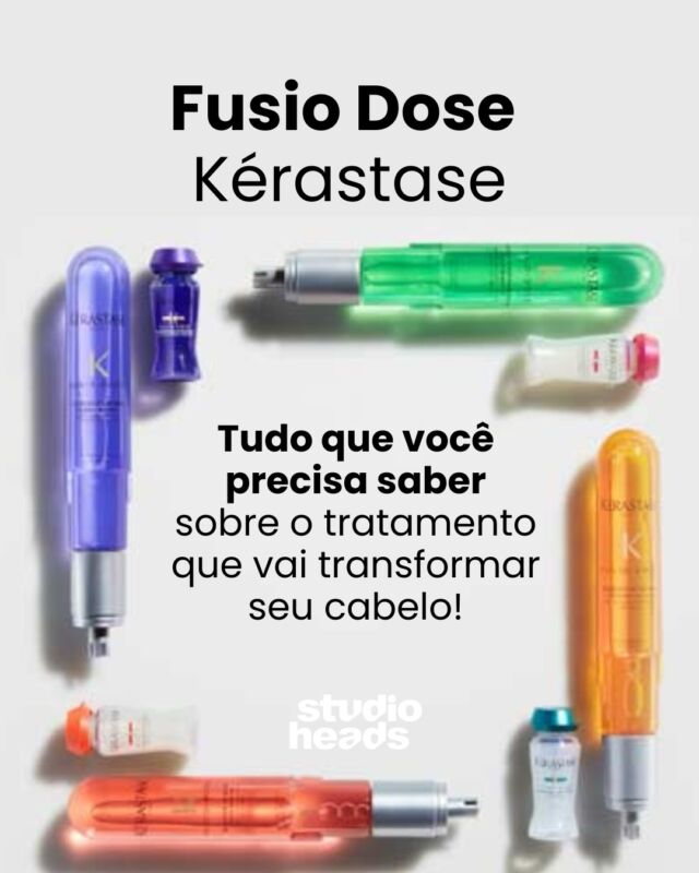 Seu cabelo está pedindo um cuidado à altura? ✨

O Fusio-Dose Kérastase combina ativos poderosos para tratar as necessidades específicas dos seus fios e transformar o resultado na hora.

💬 Quer descobrir qual combinação é ideal para o seu cabelo?
📲 Agende pelo WhatsApp: (19) 99660-6737 ou pelo link da bio.

#StudioHeads #Kerastase #FusioDose #TratamentoCapilar #CabelosSaudáveis